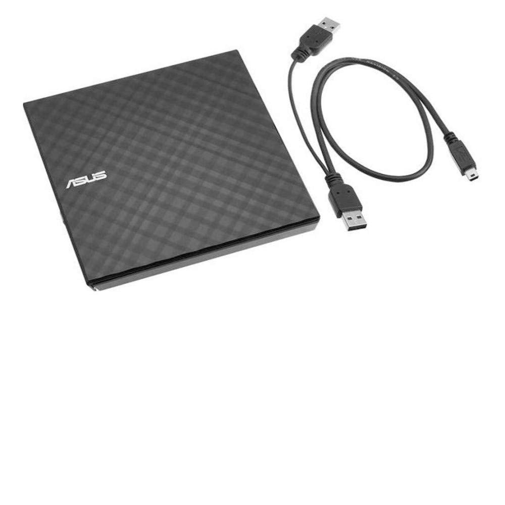 Asus Storage Sdrw 08D2S U/Blk/G/As Slim Dvdrw 8X Usb Black Retail